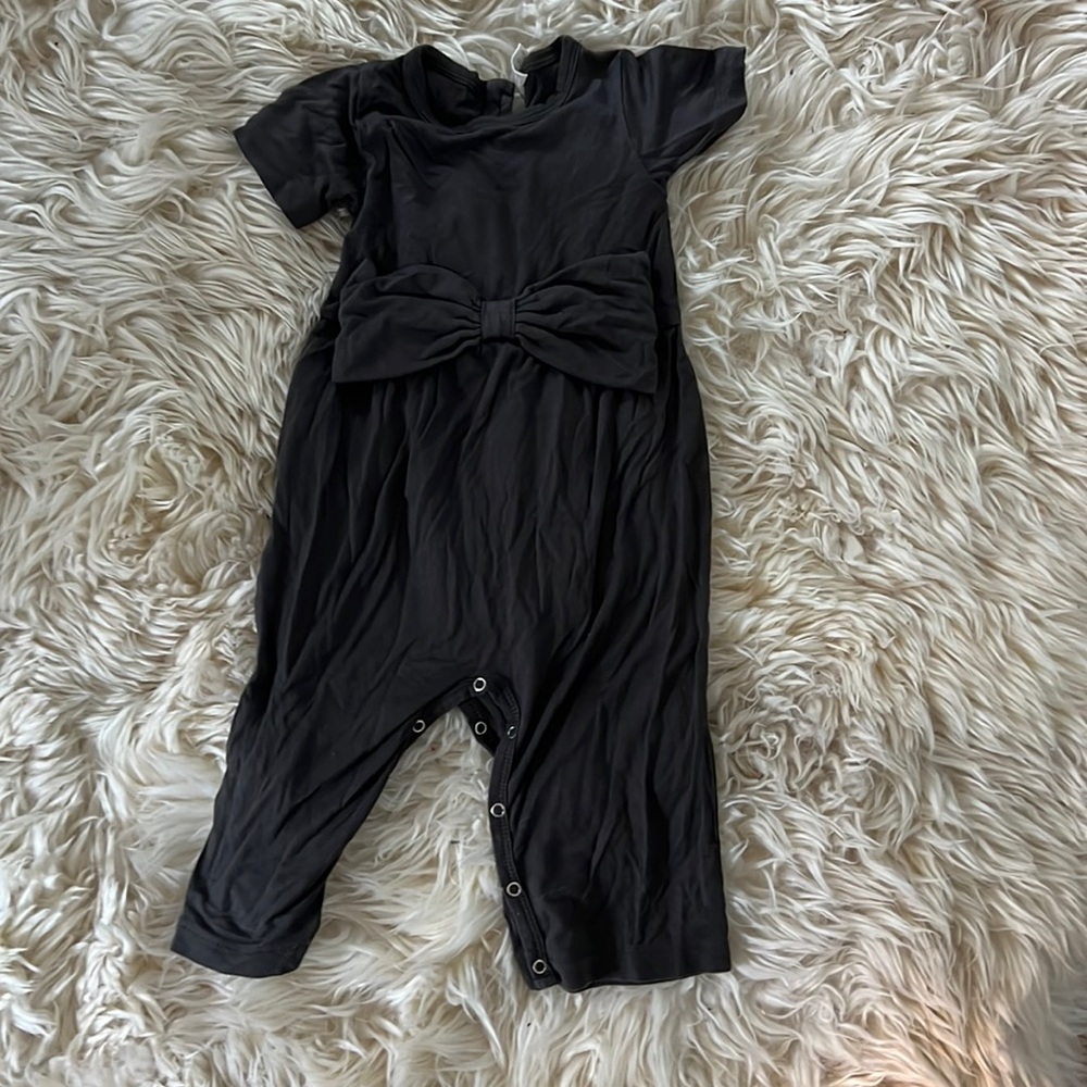 Kate Quinn charcoal jumpsuit